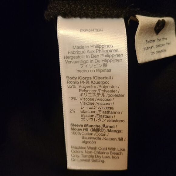 Madewell Weavemix Mockneck Bubble-Sleeve Top - Picture 6 of 9